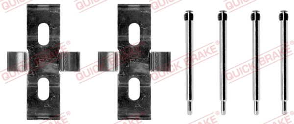 Accessory Kit, disc brake pad